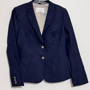 EUC Navy Banana Republic blazer Size 8